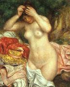 Pierre Renoir Bather Arranging her Hair USA oil painting artist